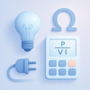 wet van ohm vermogen